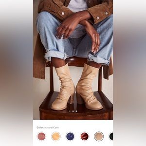 Free People Elle Block Heel Boots